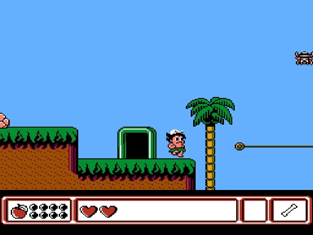 Takahashi Meijin no Boukenjima IV screenshot 4 for Famicom